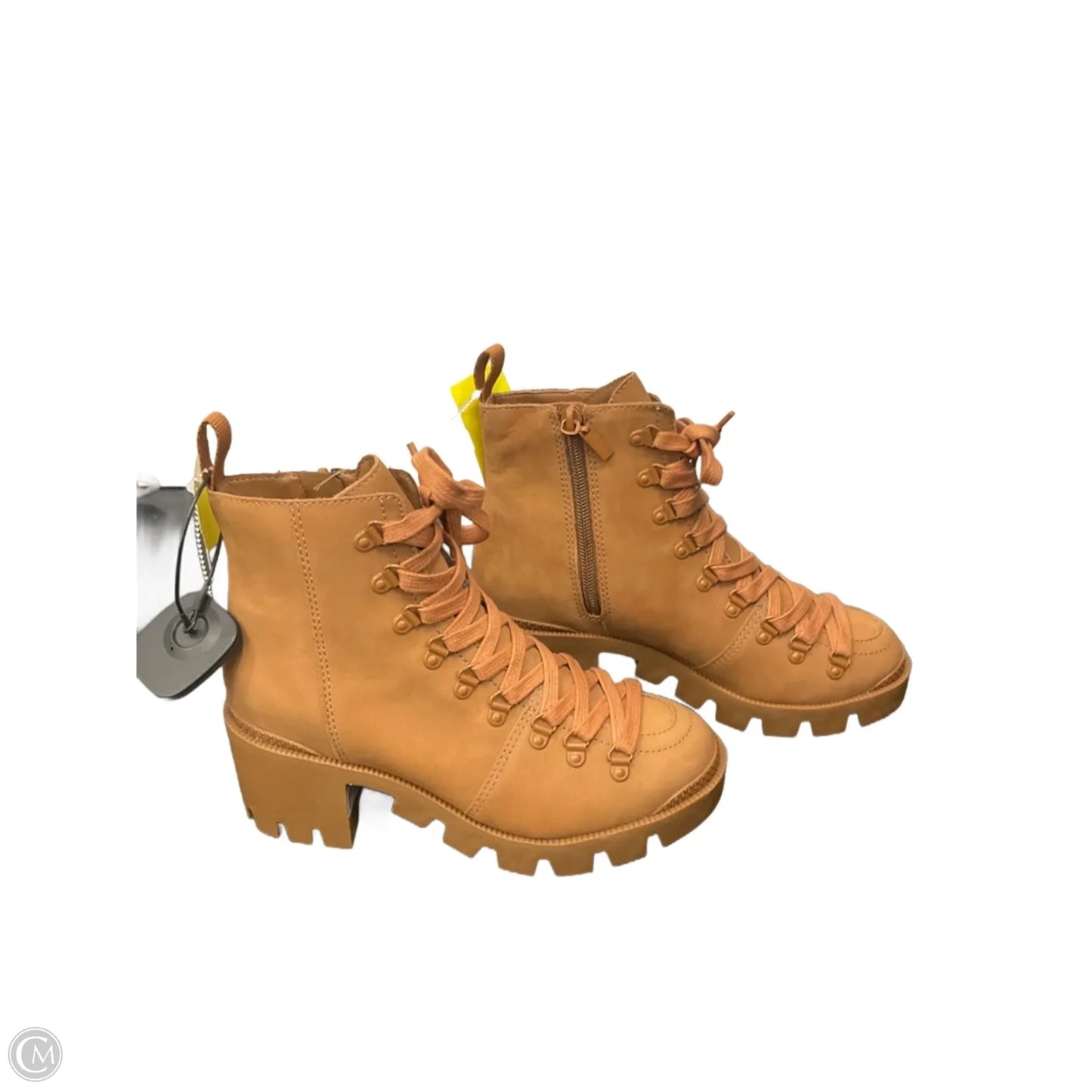 Boots Ankle Heels By Schutz In Brown, Size: 6