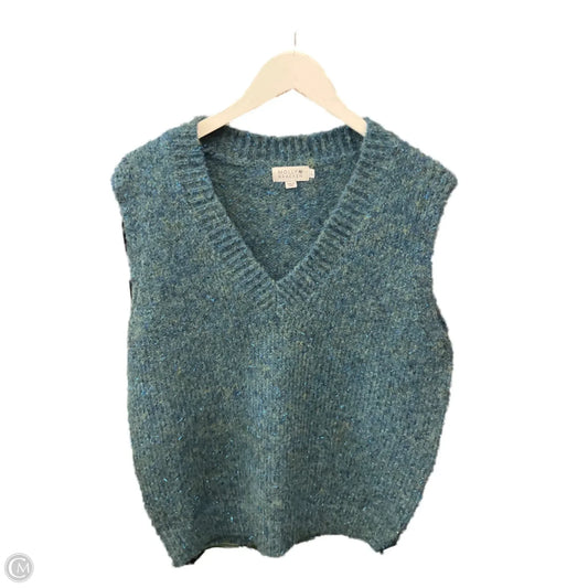 Vest Sweater By Molly Bracken In Blue, Size: L