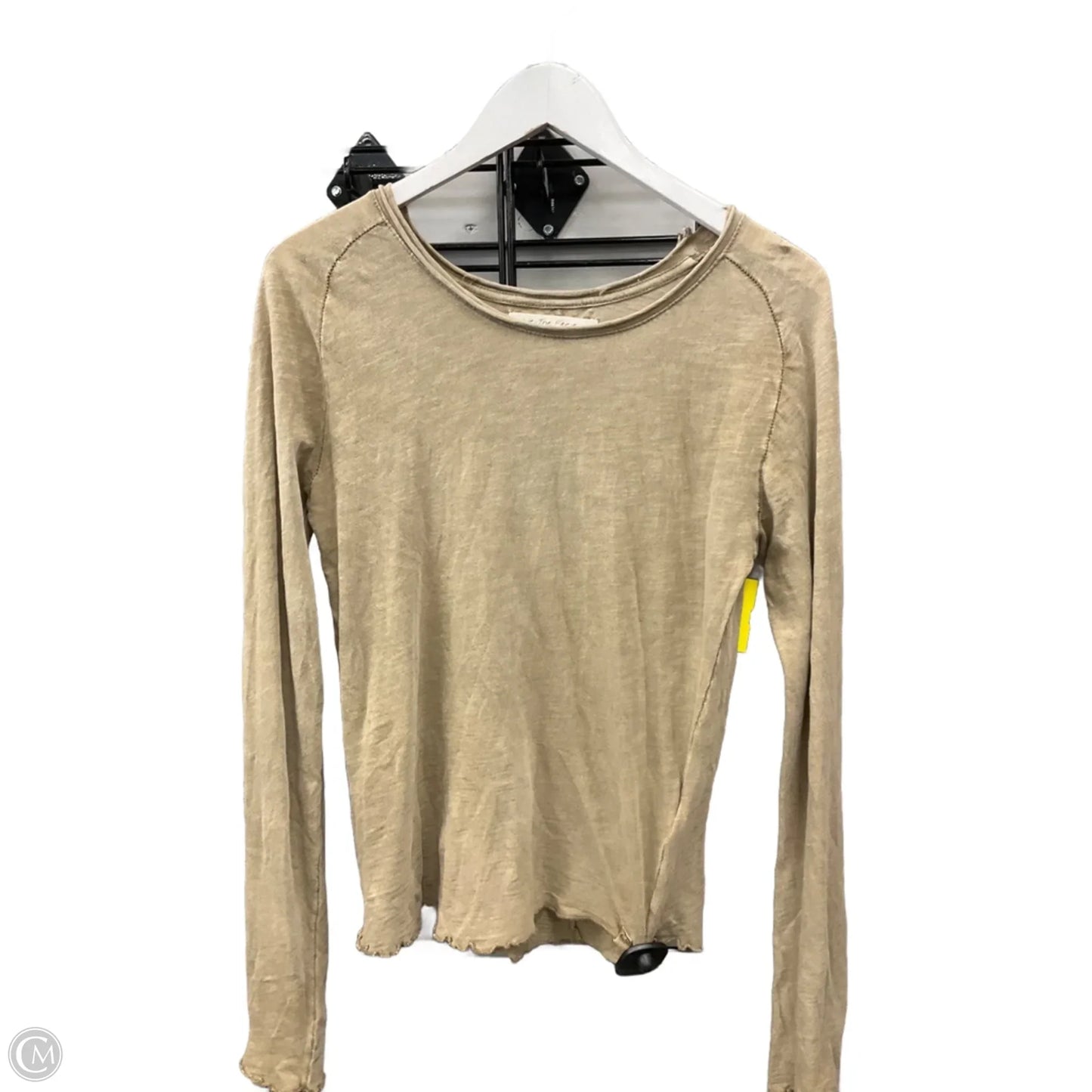 Top Long Sleeve By We The Free In Tan, Size: Xl
