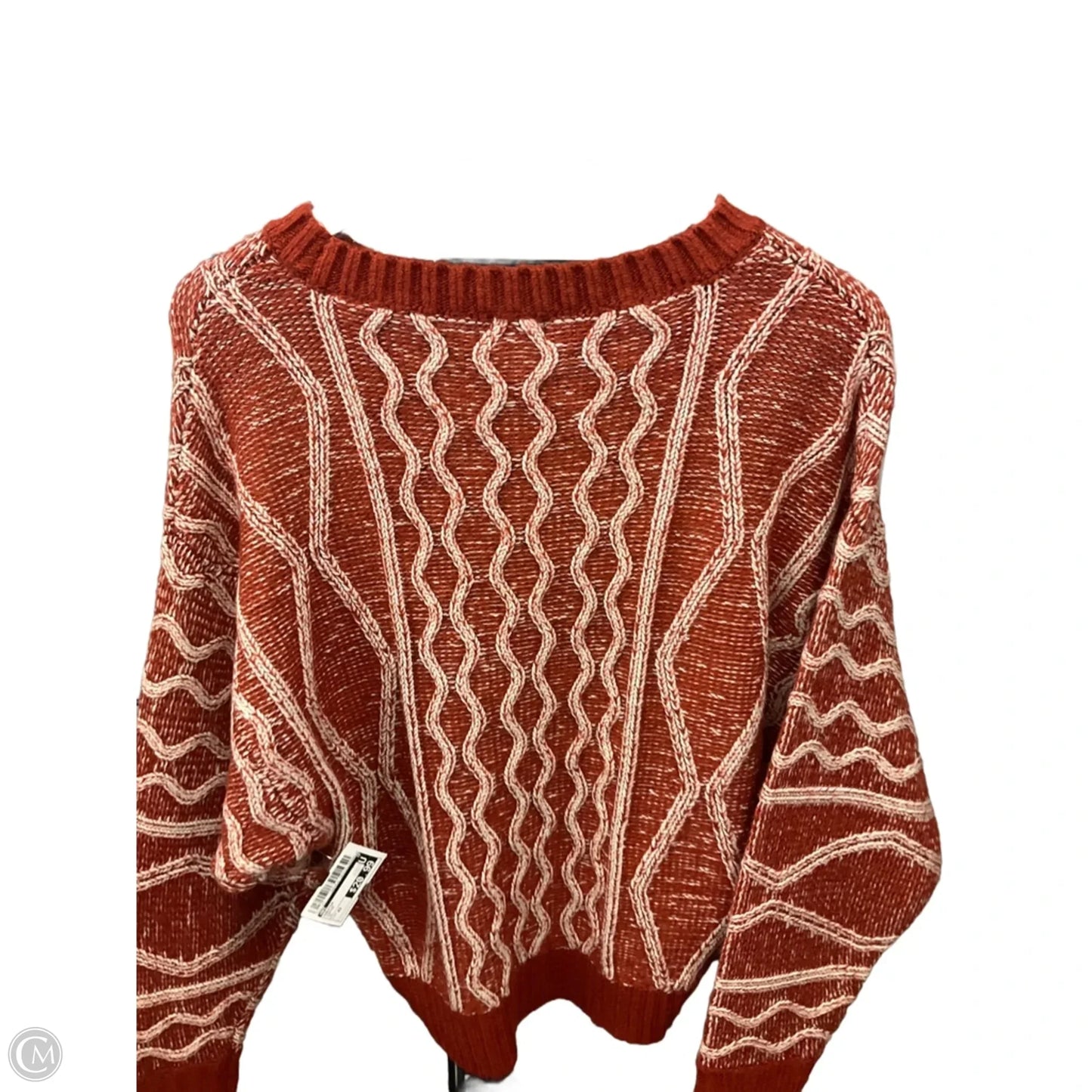 Sweater By Bke In Orange, Size: Xs