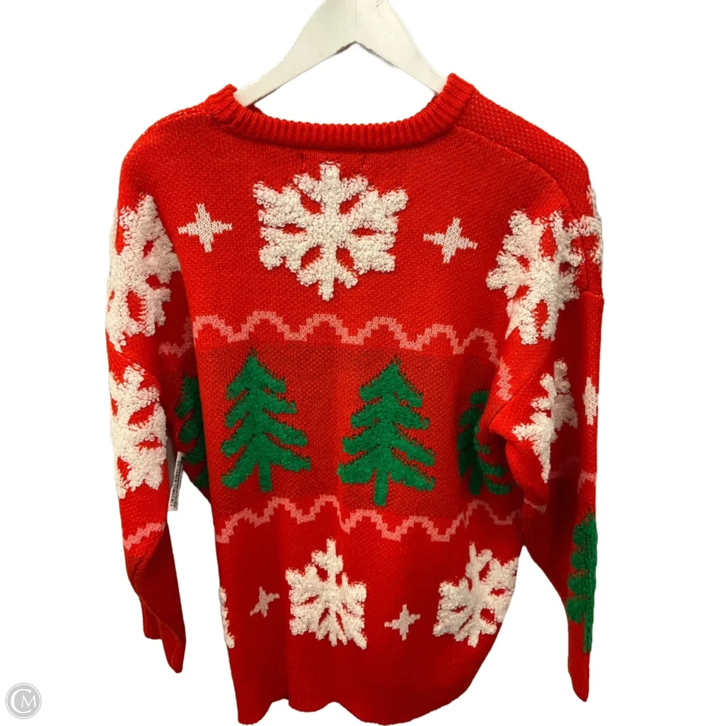 Sweater By Forever 21 In Red, Size: Xs