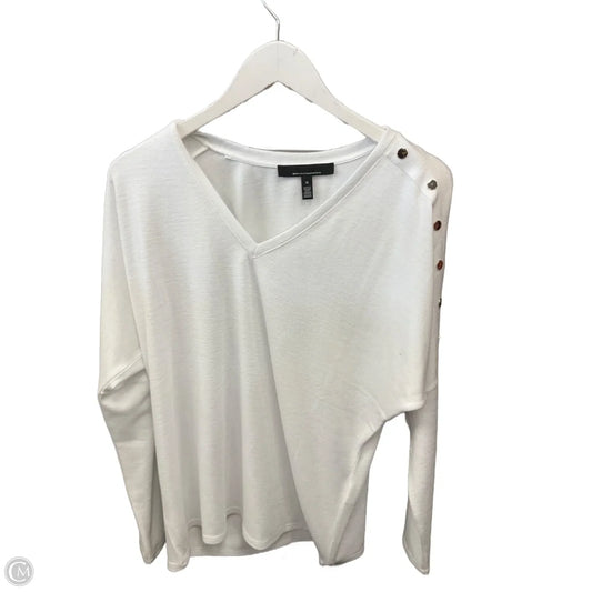 Sweater By White House Black Market In White, Size: M