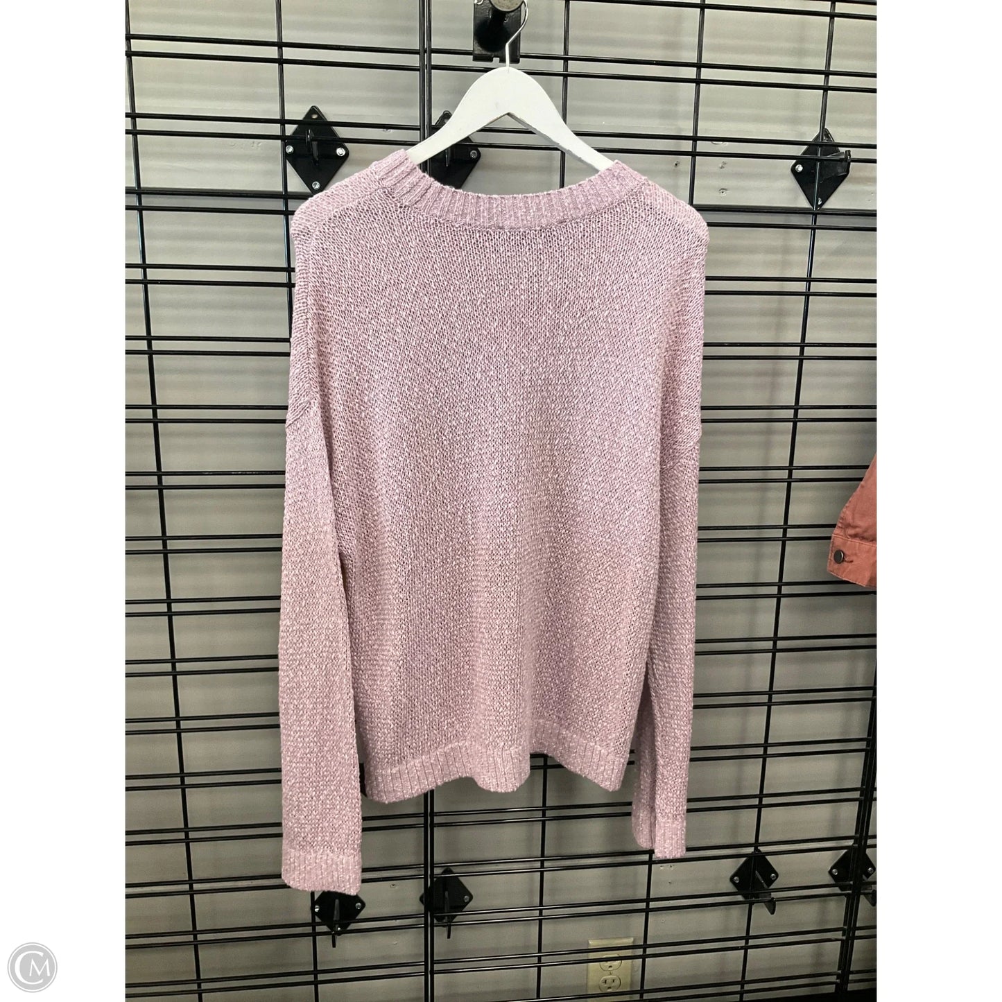 Sweater By Loft In Pink, Size: L