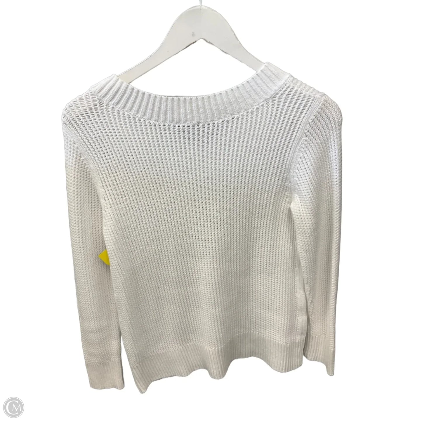 Sweater By Talbots In White, Size: Lp
