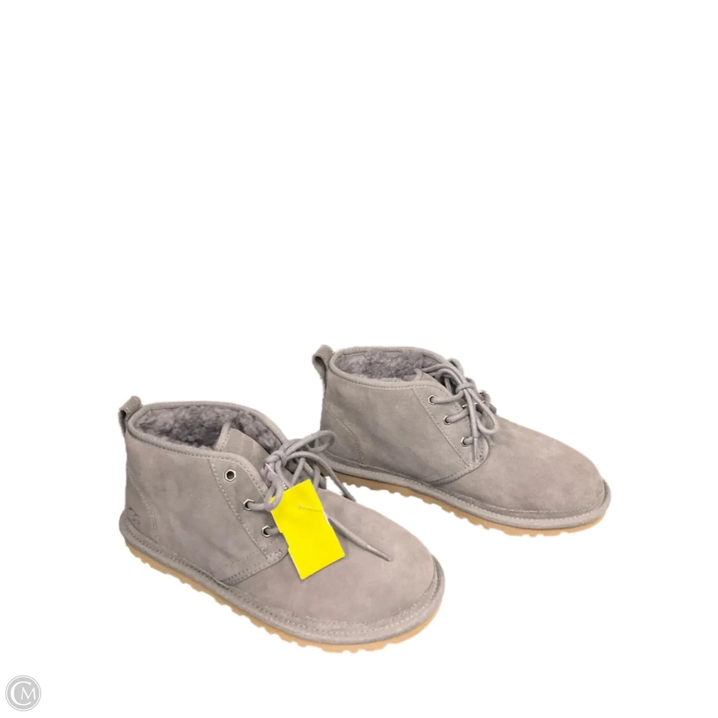 Boots Designer By Ugg In Grey, Size: 9