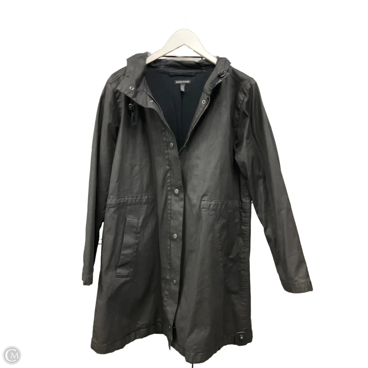 Jacket Other By Eileen Fisher In Black, Size: S