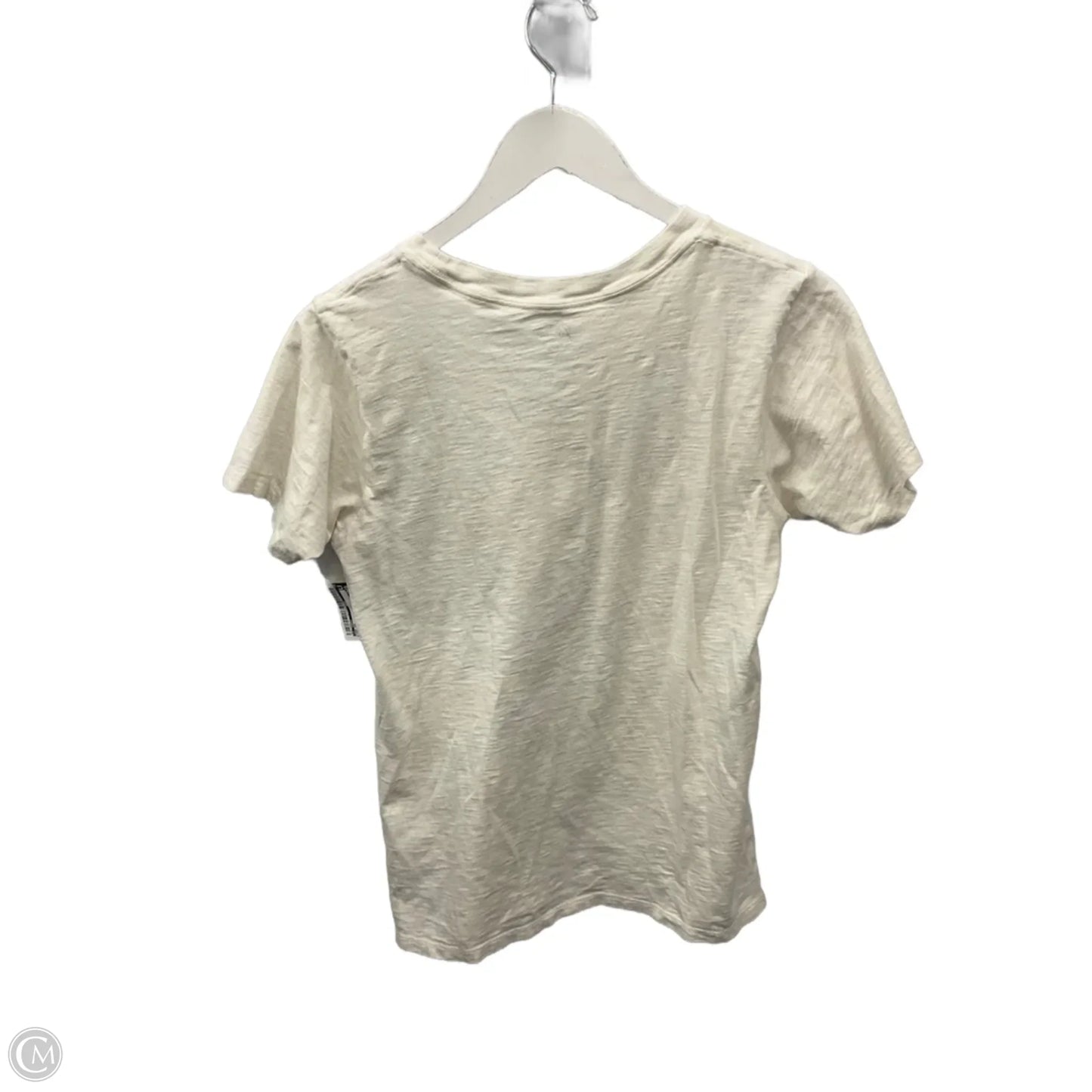 Top Short Sleeve By J. Crew In White, Size: S