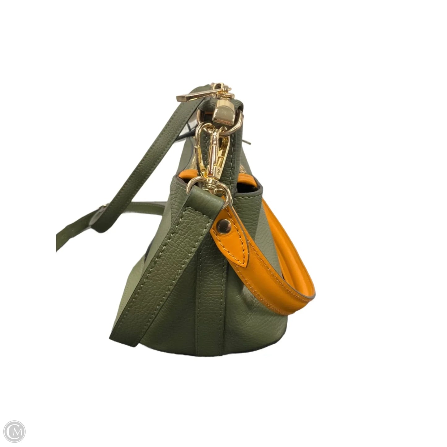 Handbag Leather By Clothes Mentor, Size: Medium