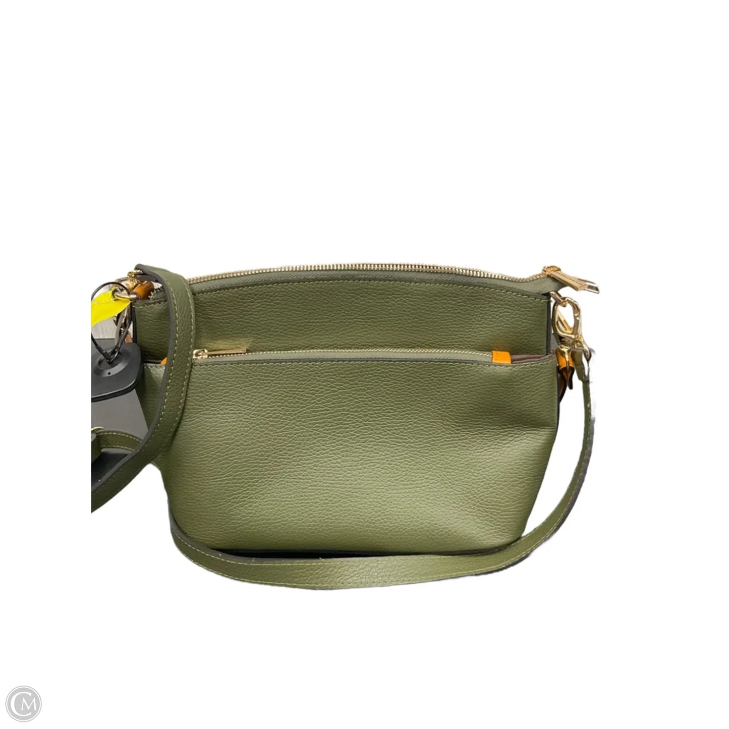 Handbag Leather By Clothes Mentor, Size: Medium