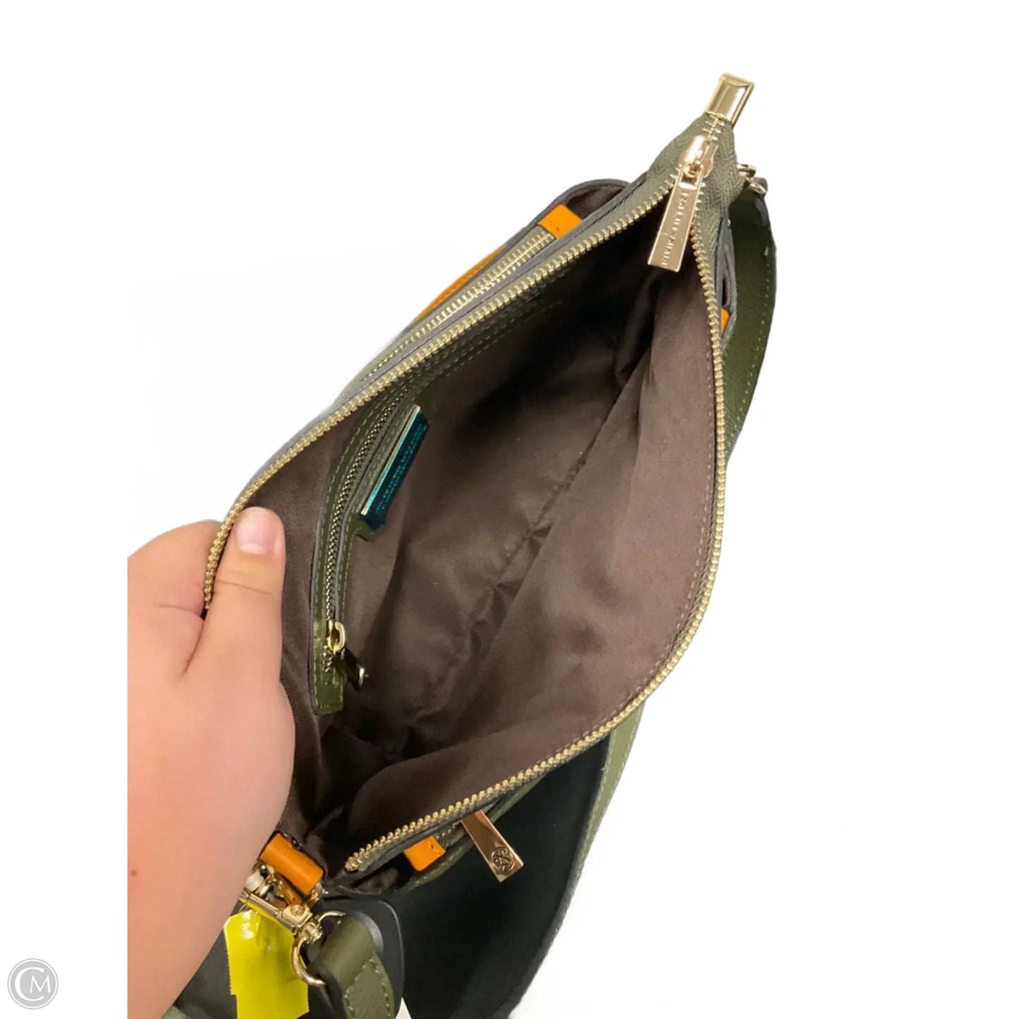 Handbag Leather By Clothes Mentor, Size: Medium