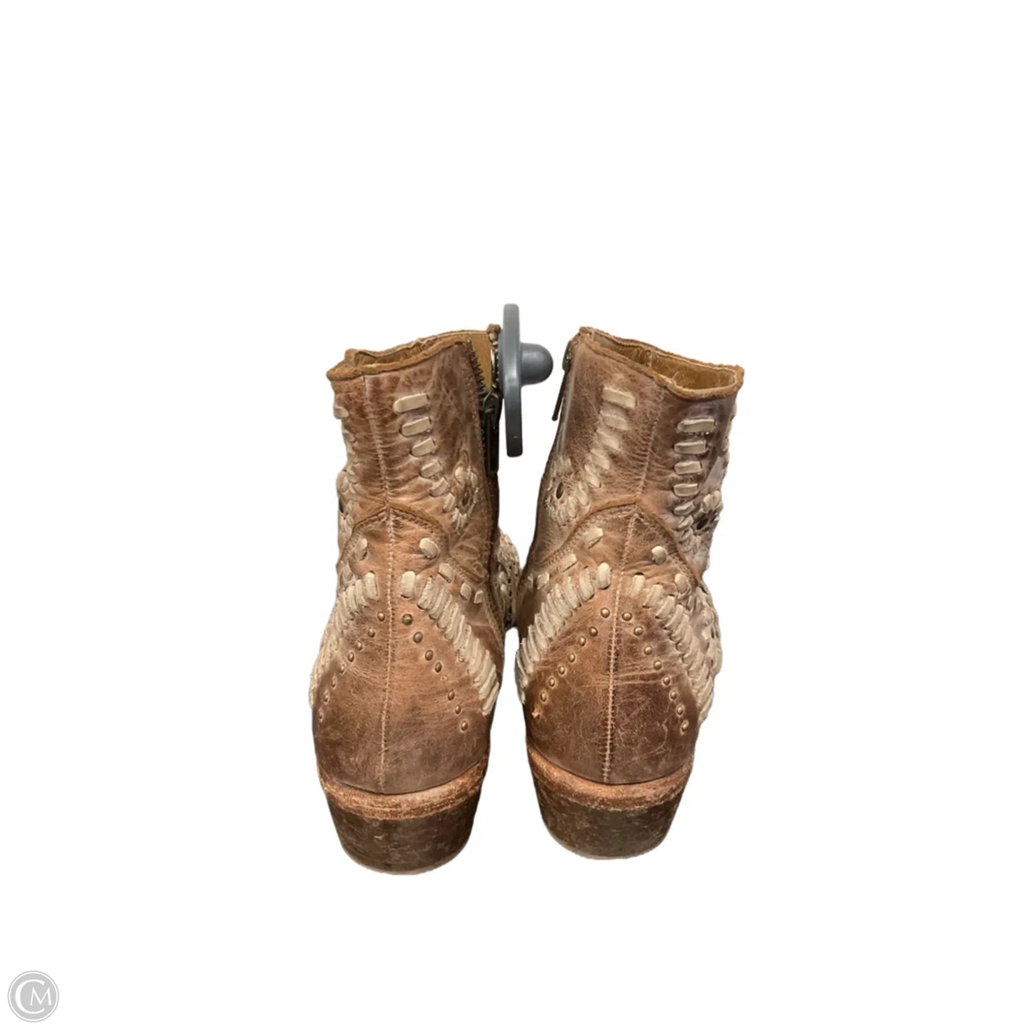 Boots Western By Matisse In Brown & Cream, Size: 8.5
