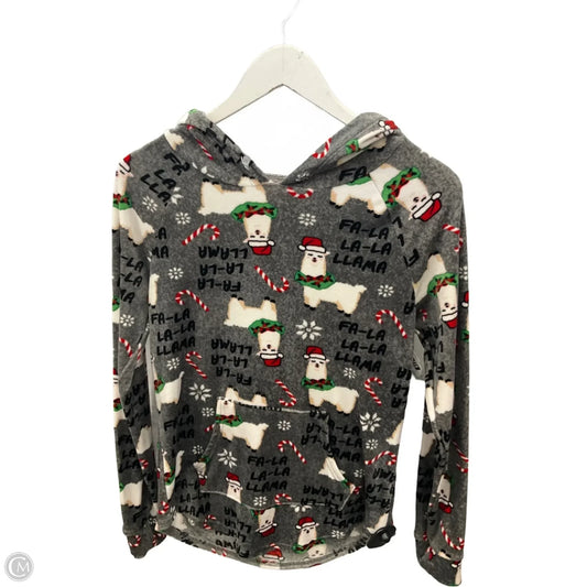 Sweatshirt Hoodie By No Boundaries In Grey, Size: M