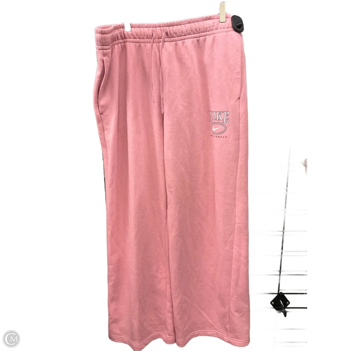 Athletic Pants By Nike Apparel In Pink, Size: Xl