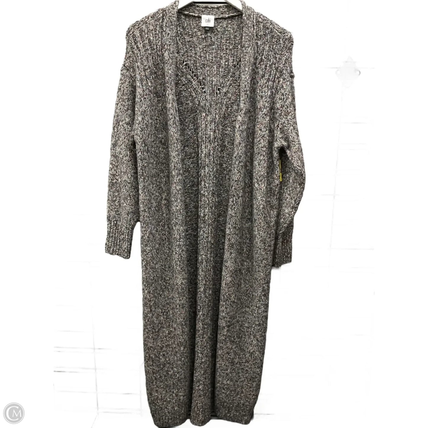 Sweater Cardigan By Cabi In Grey, Size: Xs