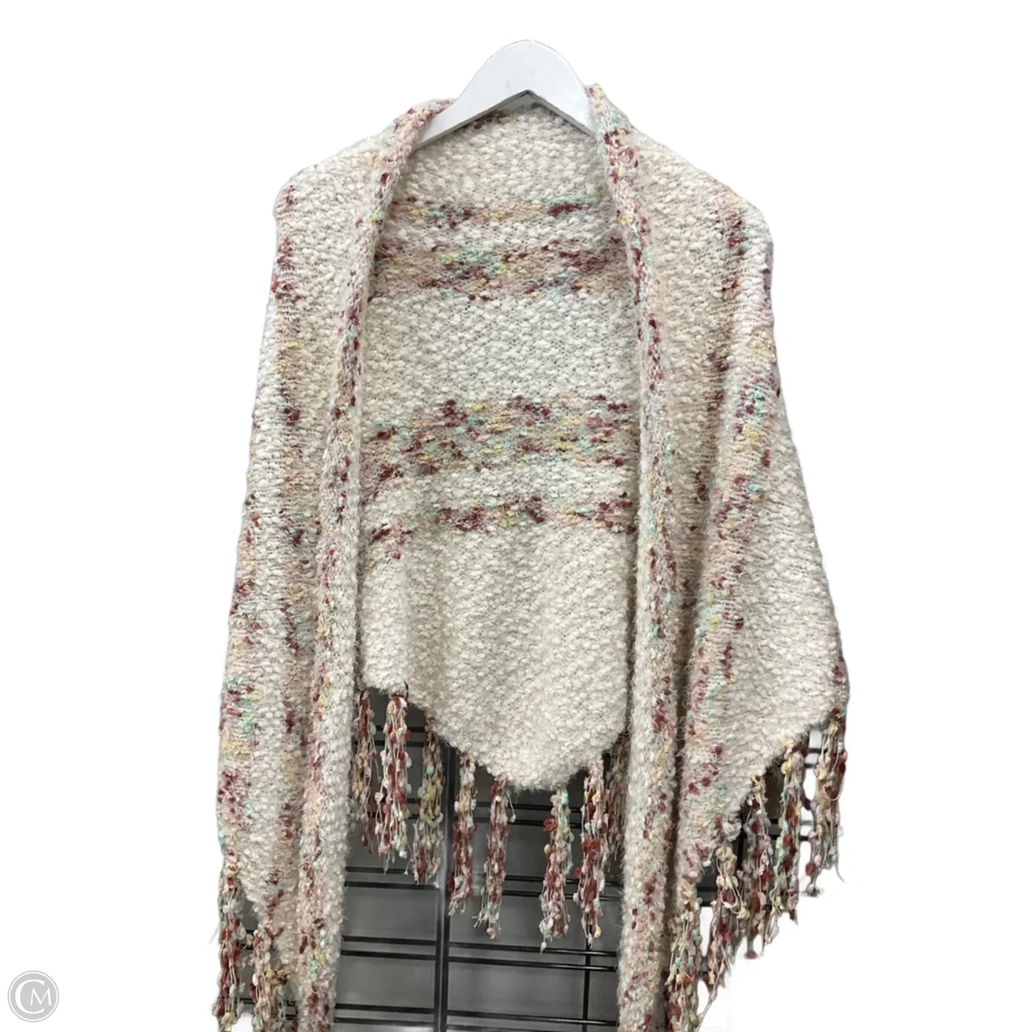 Shawl By Free People In Cream, Size: Osfm