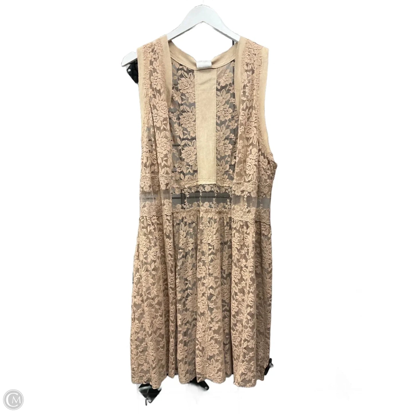 Vest Other By Vocal In Tan, Size: Xl