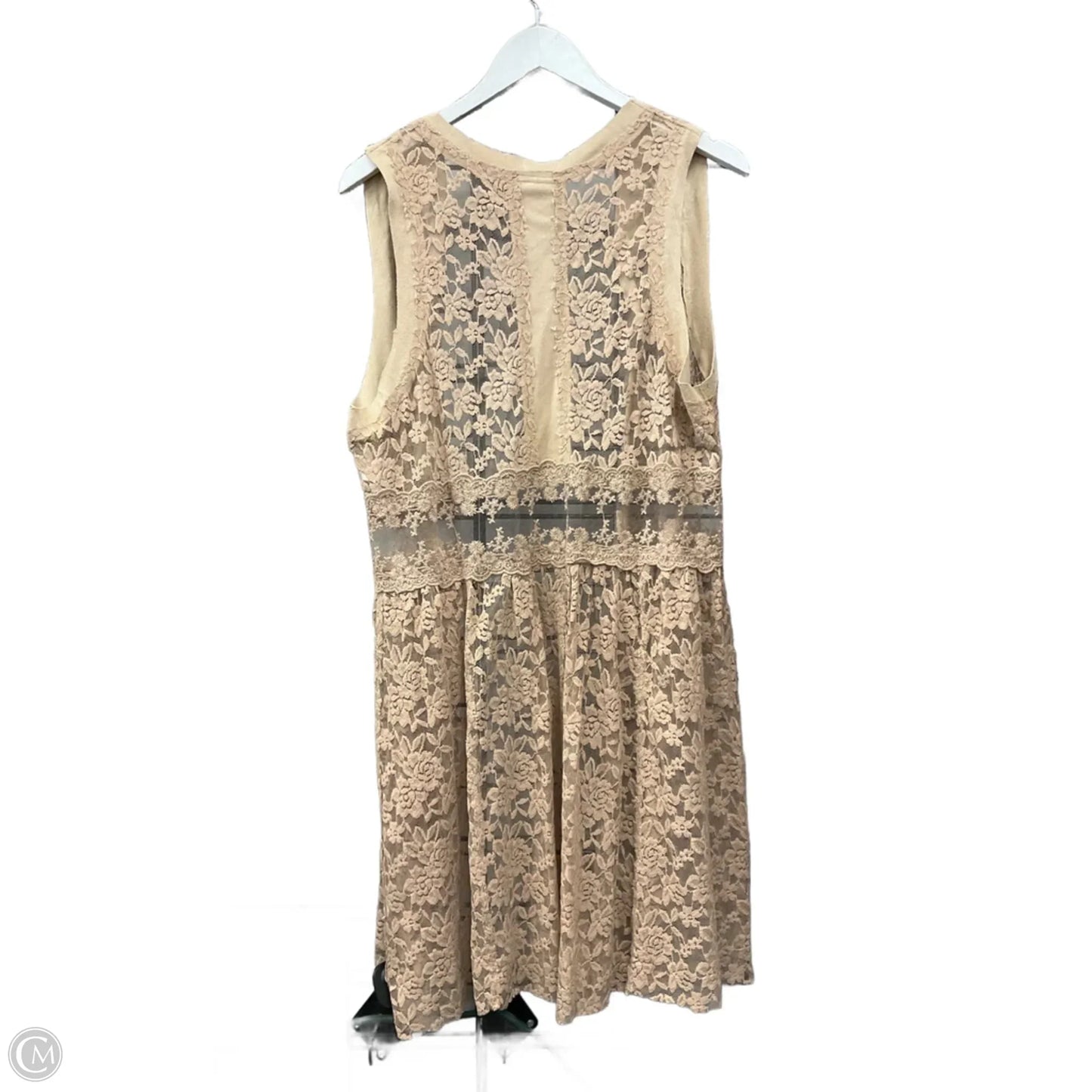 Vest Other By Vocal In Tan, Size: Xl