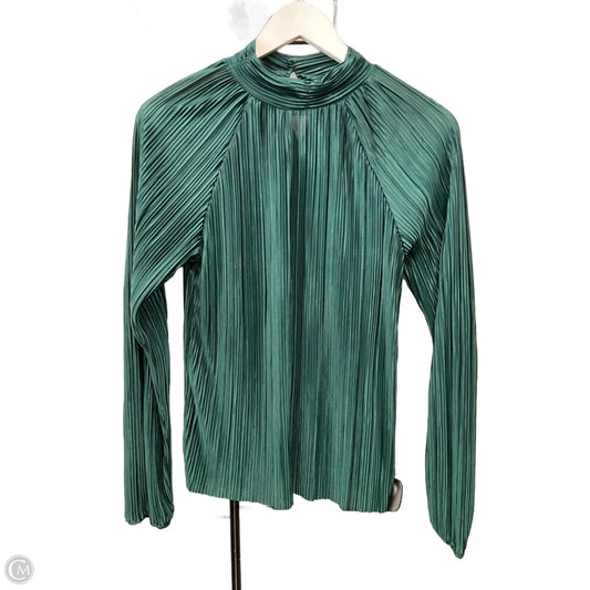 Top Long Sleeve By Joie In Green, Size: M