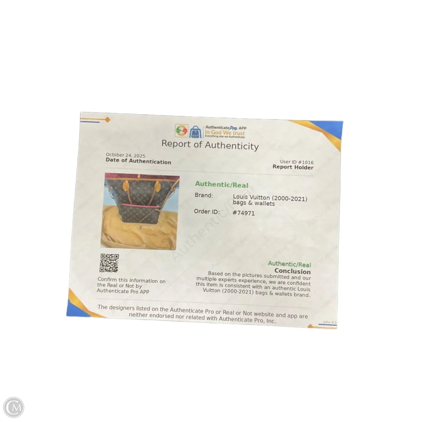 Tote Luxury Designer By Louis Vuitton, Size: Large