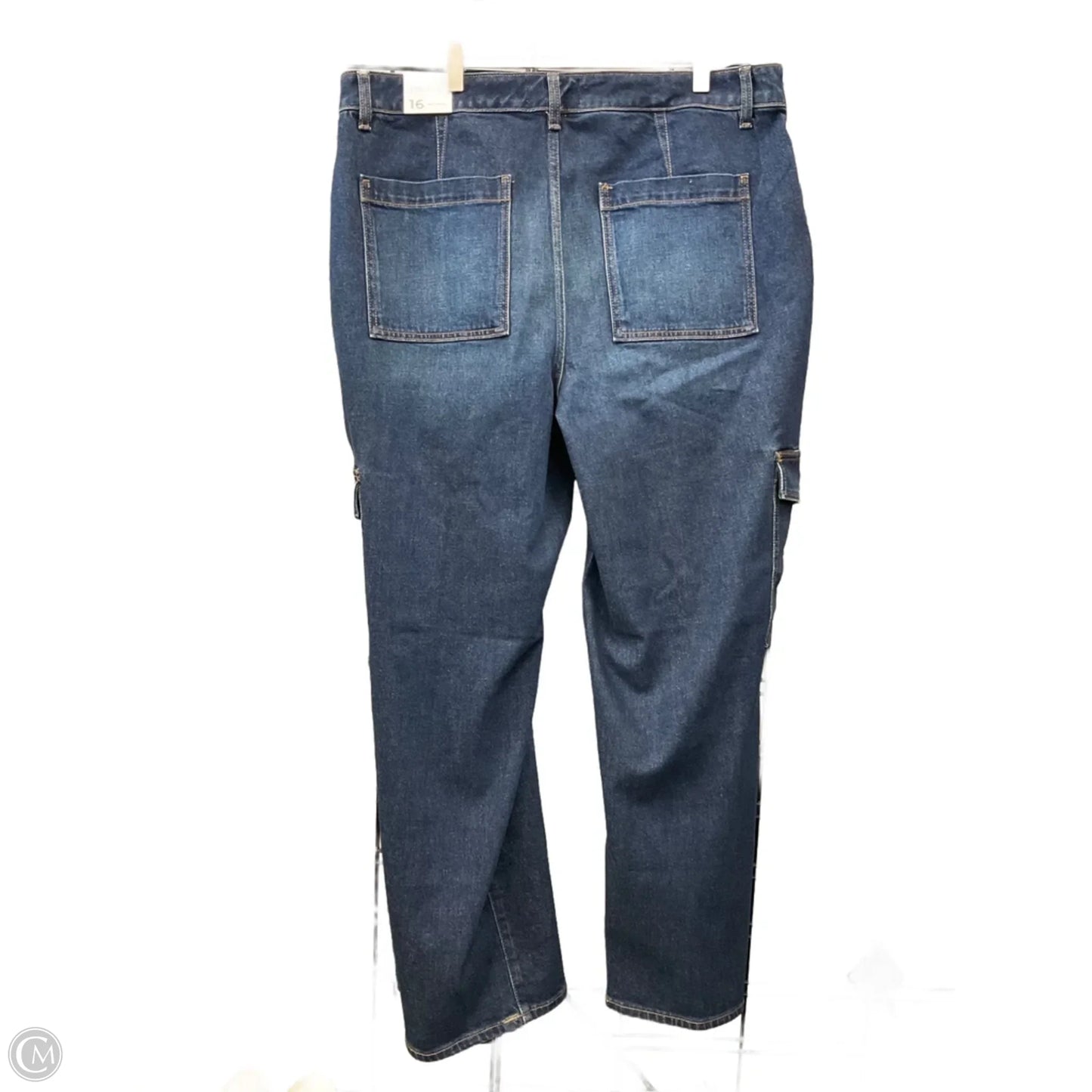 Jeans Boyfriend By Lane Bryant In Blue Denim, Size: 16