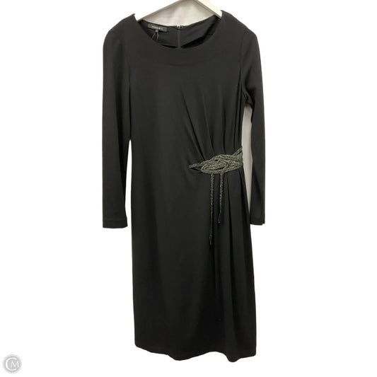 Dress Designer By Lafayette 148 In Black, Size: M