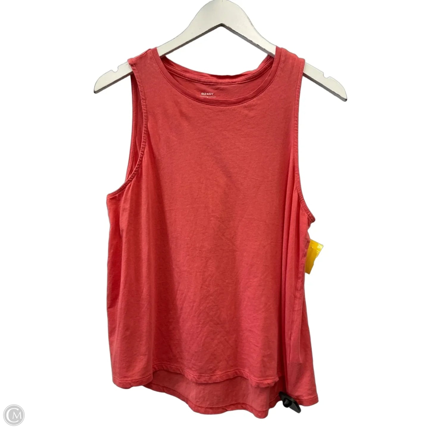 Top Sleeveless By Old Navy In Coral, Size: L