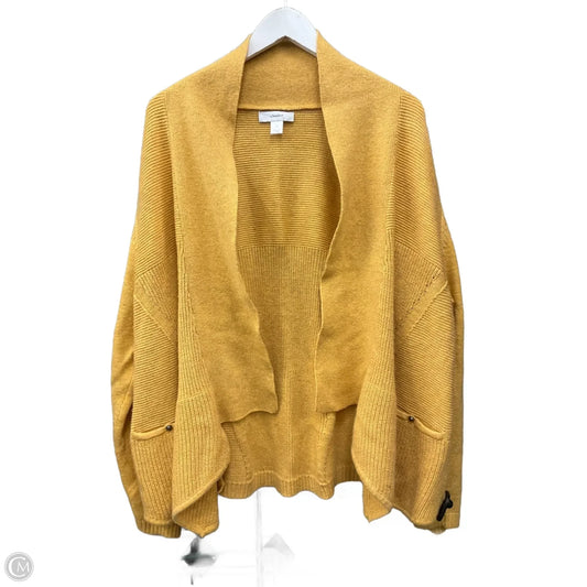 Sweater Cardigan By Cj Banks In Gold, Size: 2x