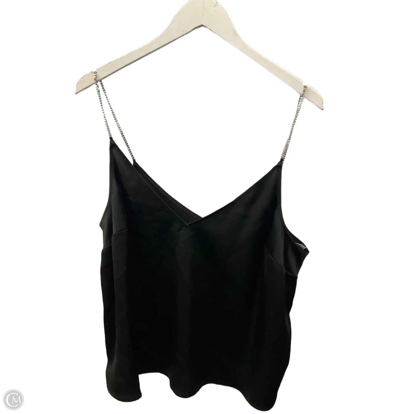 Top Sleeveless By H&m In Black, Size: Xl