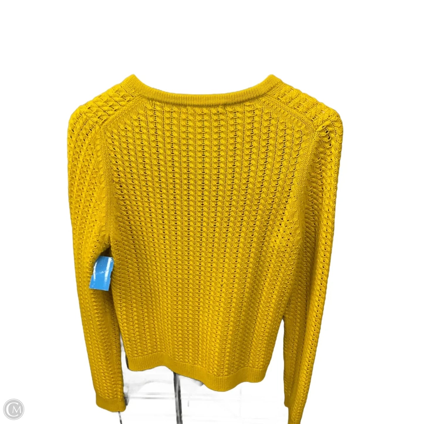 Sweater Cardigan By Boden In Gold, Size: M