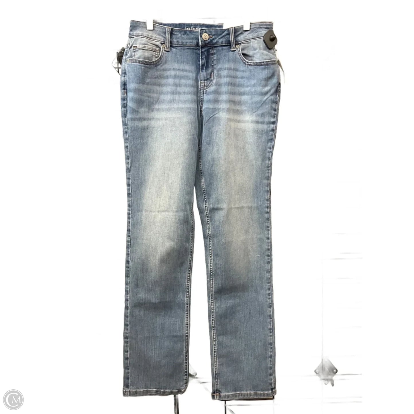 Jeans Straight By Maurices In Blue Denim, Size: 10