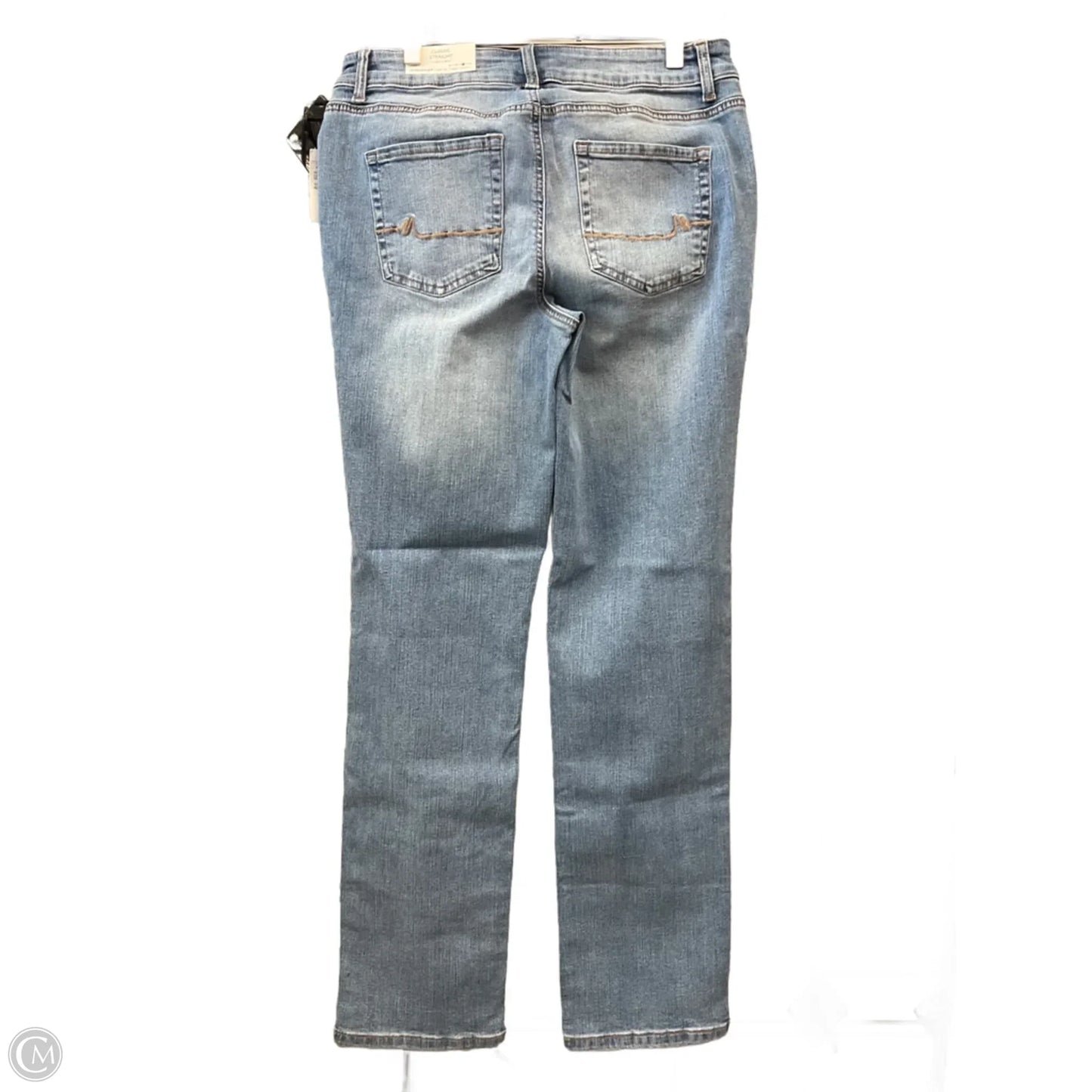 Jeans Straight By Maurices In Blue Denim, Size: 10