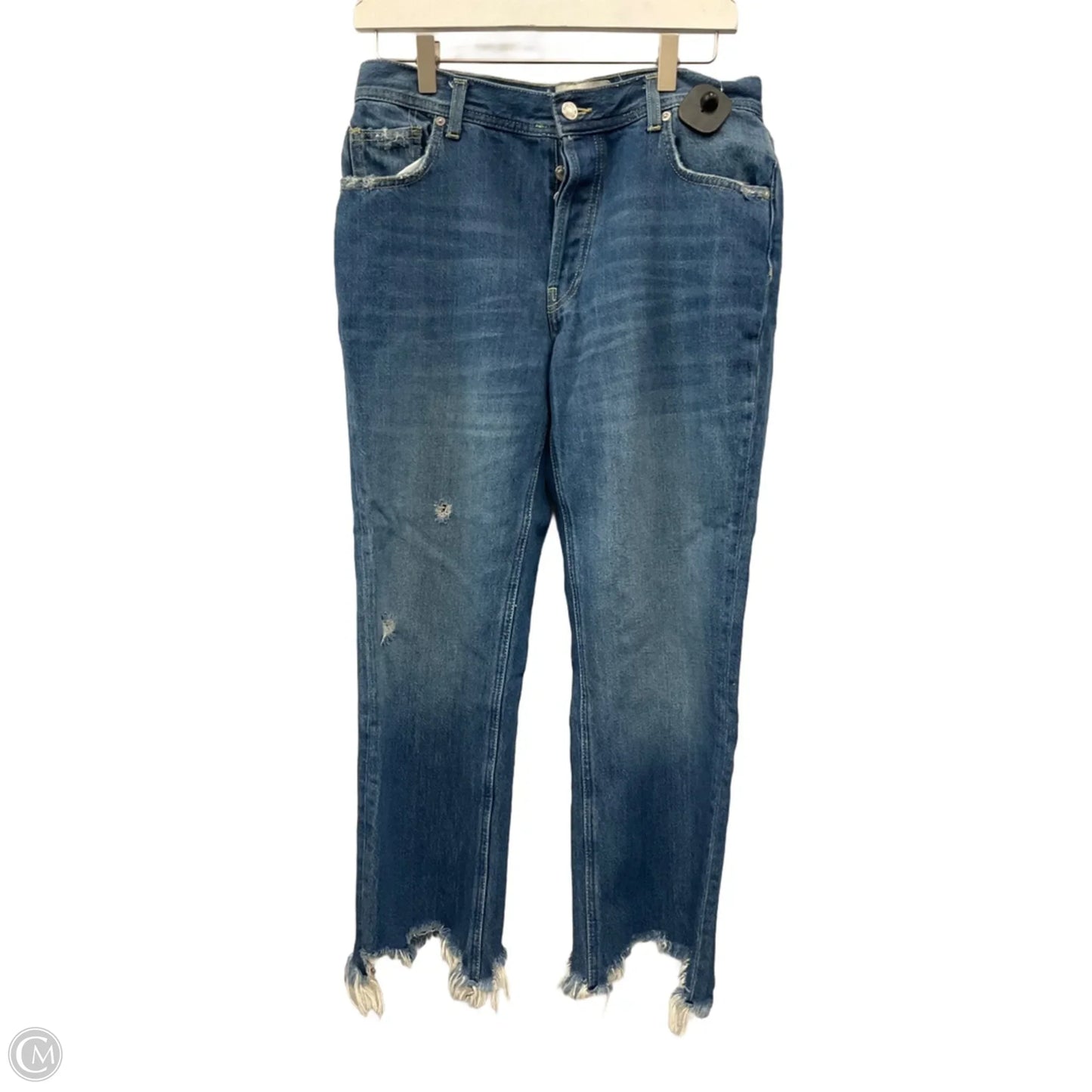 Jeans Straight By We The Free In Blue Denim, Size: 4