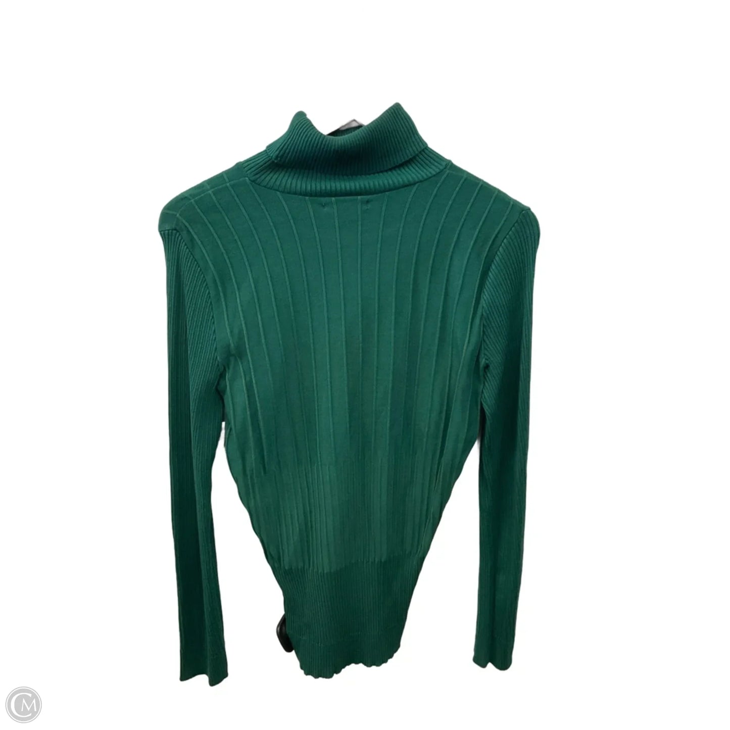 Top Long Sleeve By Alfani In Green, Size: M