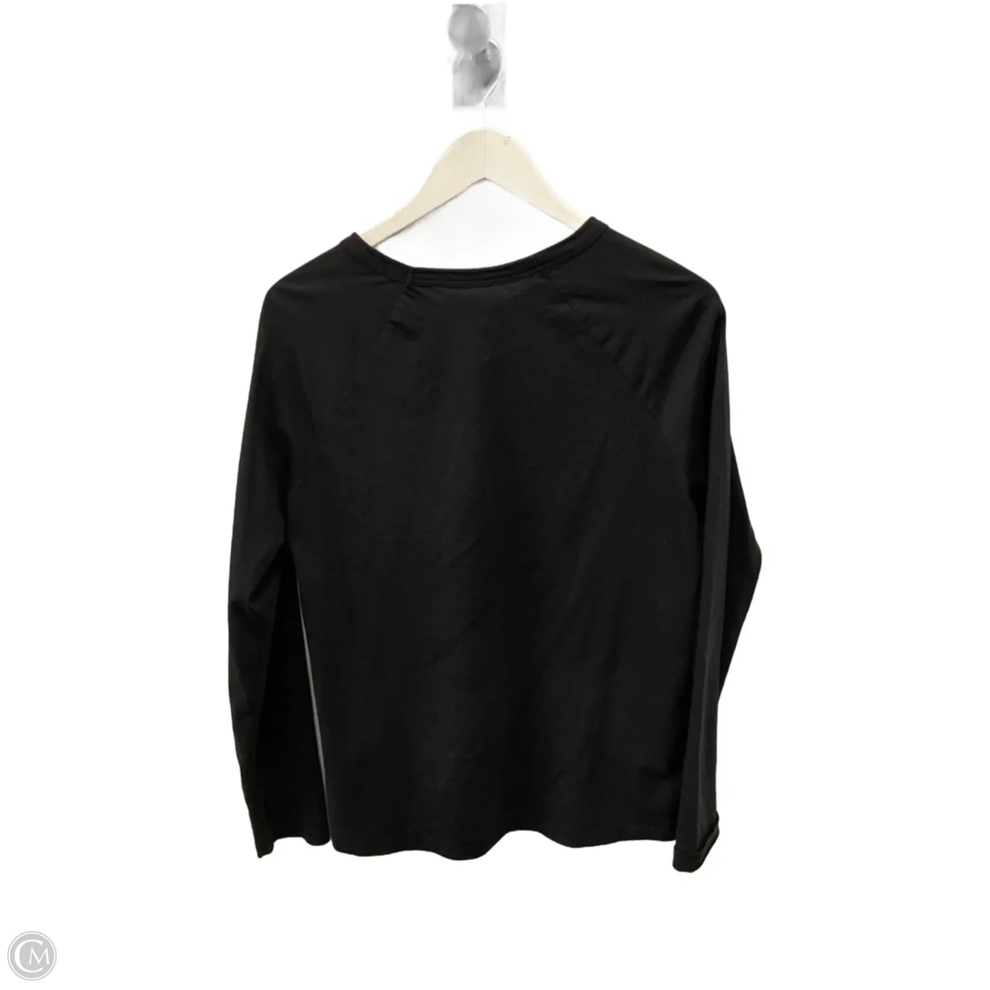 Top Long Sleeve By Clothes Mentor In Black, Size: M
