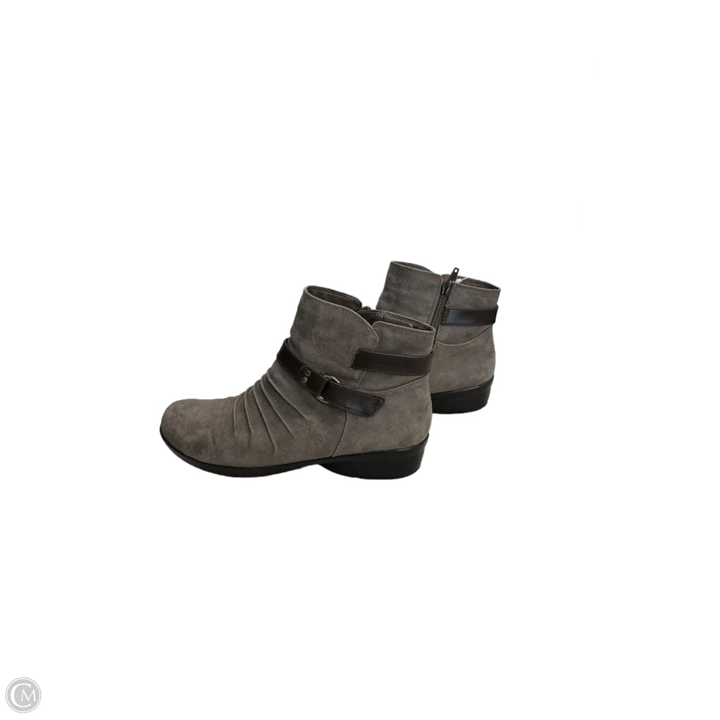 Boots Ankle Flats By Natural Soul In Taupe, Size: 8