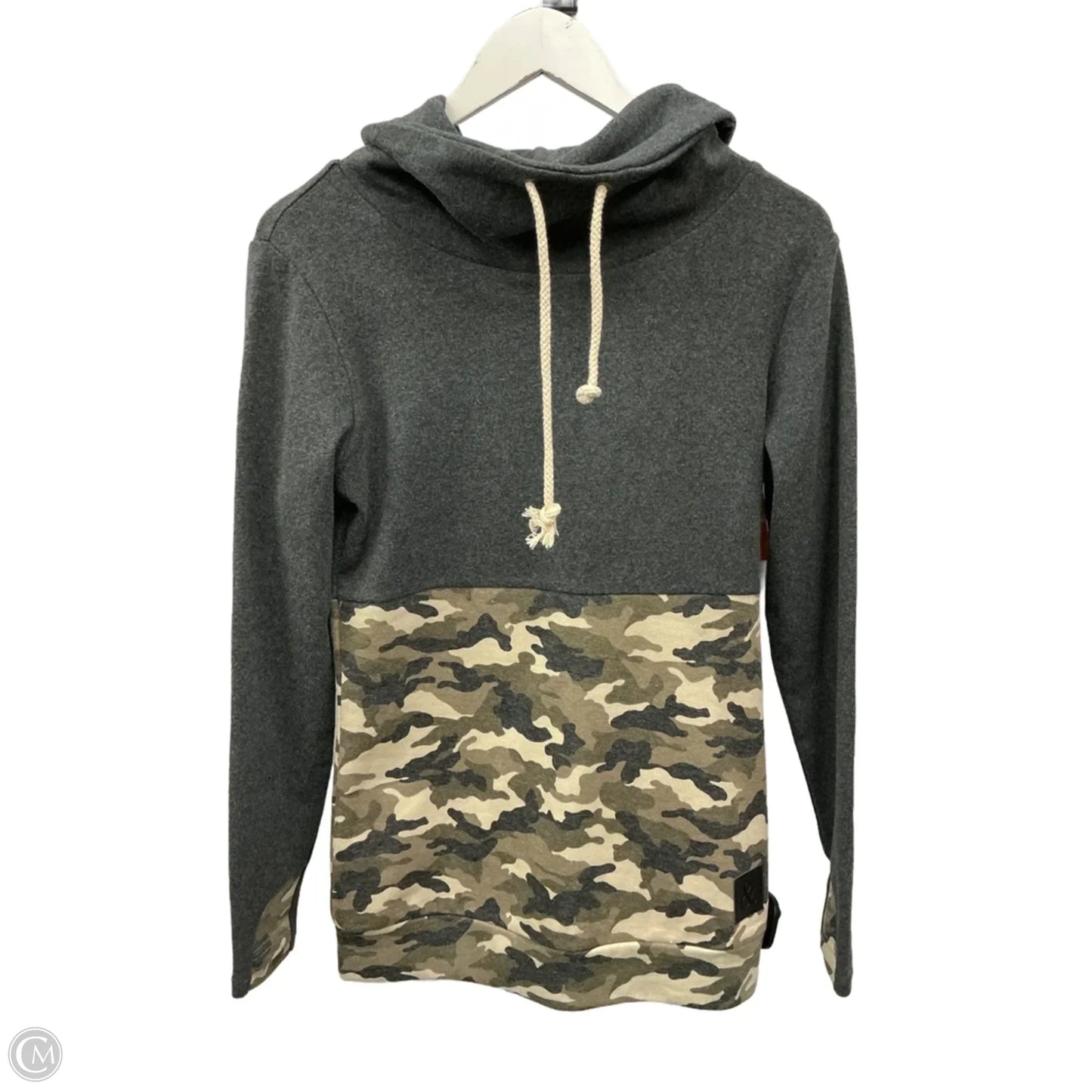 Top Long Sleeve By Clothes Mentor In Grey, Size: S