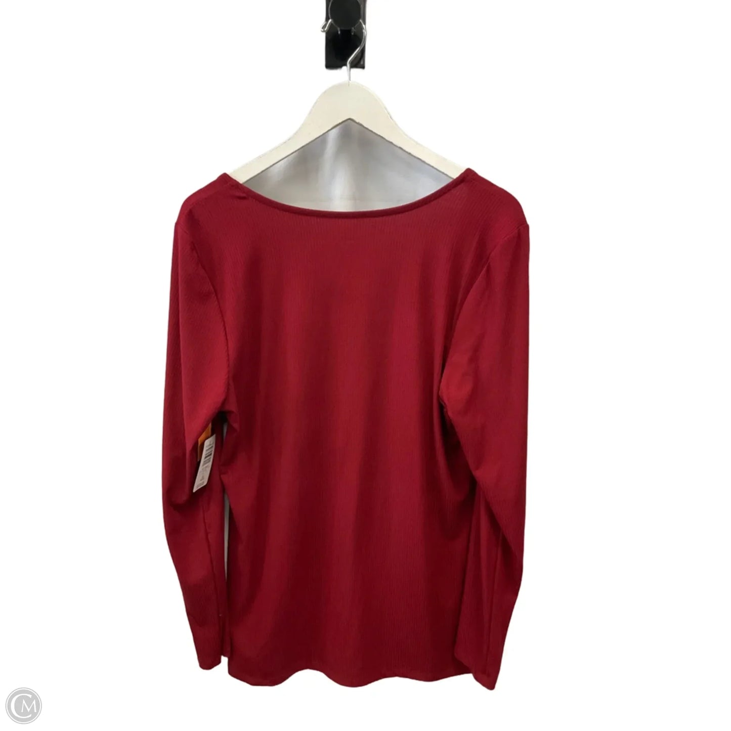 Top Long Sleeve By Torrid In Red, Size: 2x