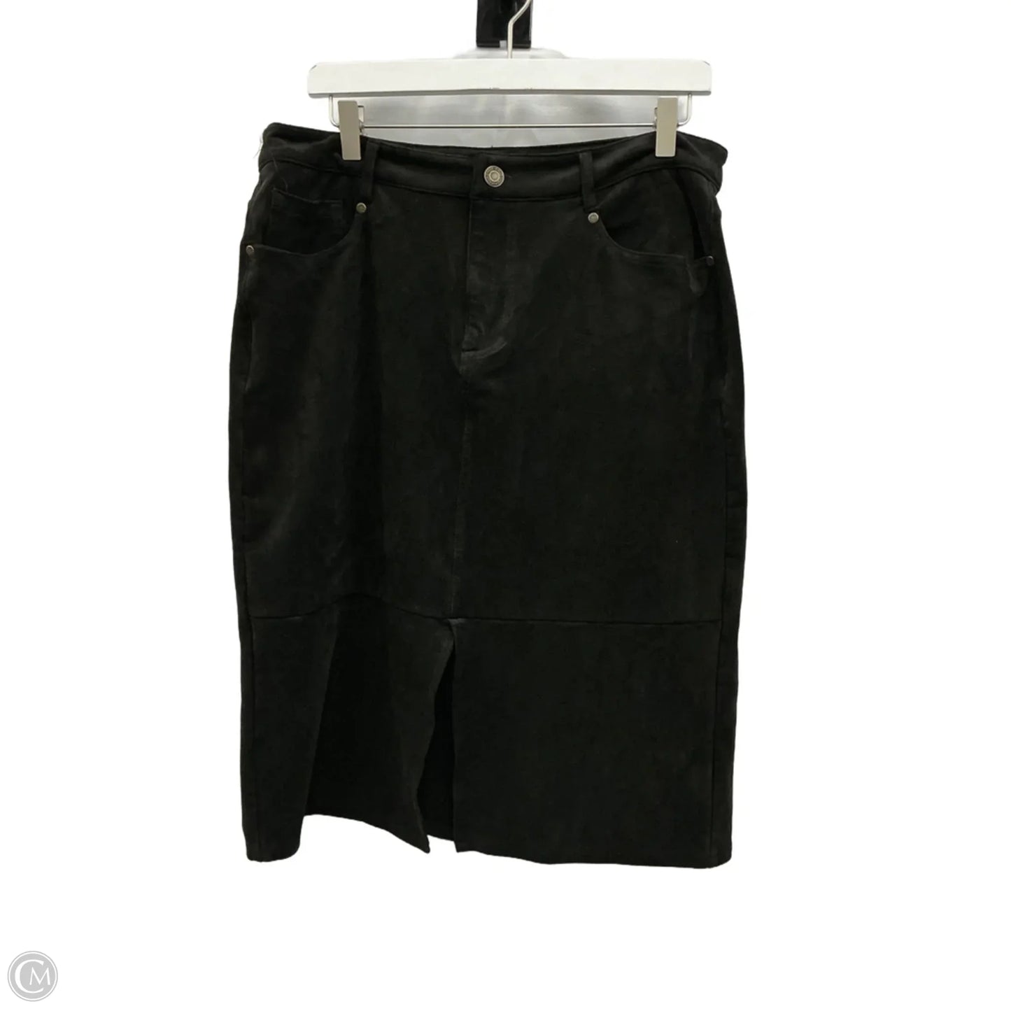 Skirt Midi By Falls Creek In Black, Size: 14