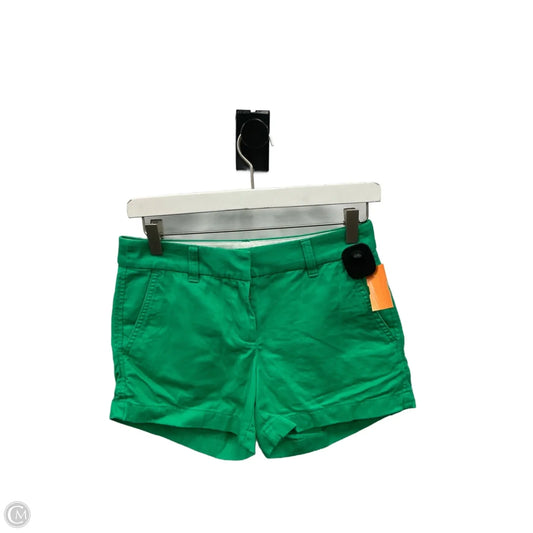 Shorts By J. Crew In Green, Size: 0