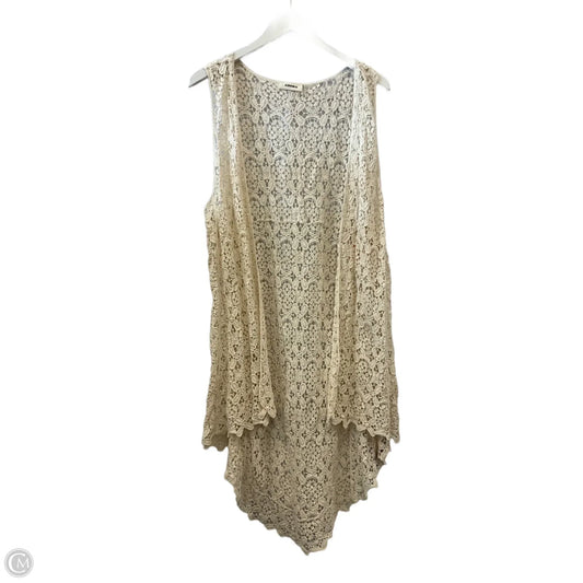 Vest Other By Adora In Cream, Size: M