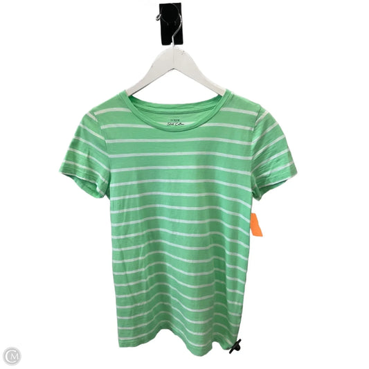 Top Short Sleeve By J. Crew In Green, Size: S
