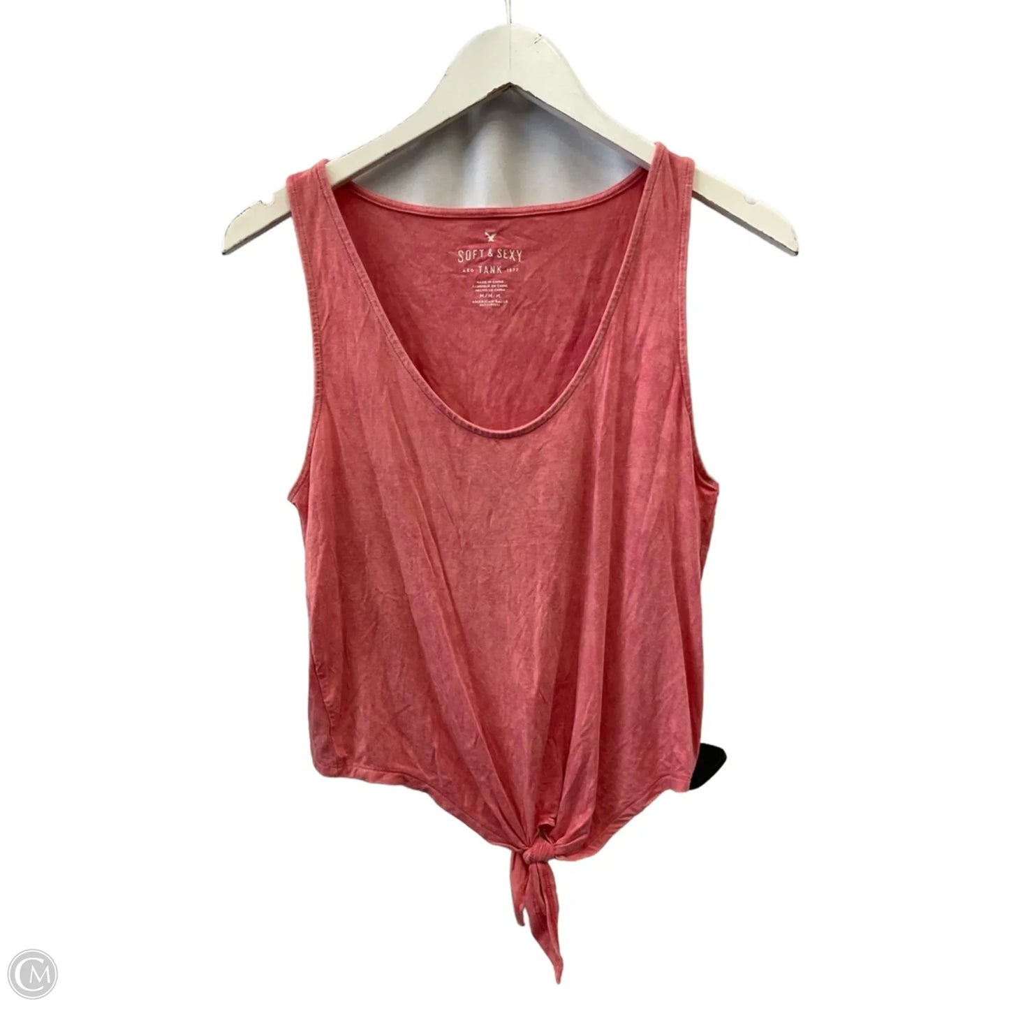Top Sleeveless By American Eagle In Pink, Size: M
