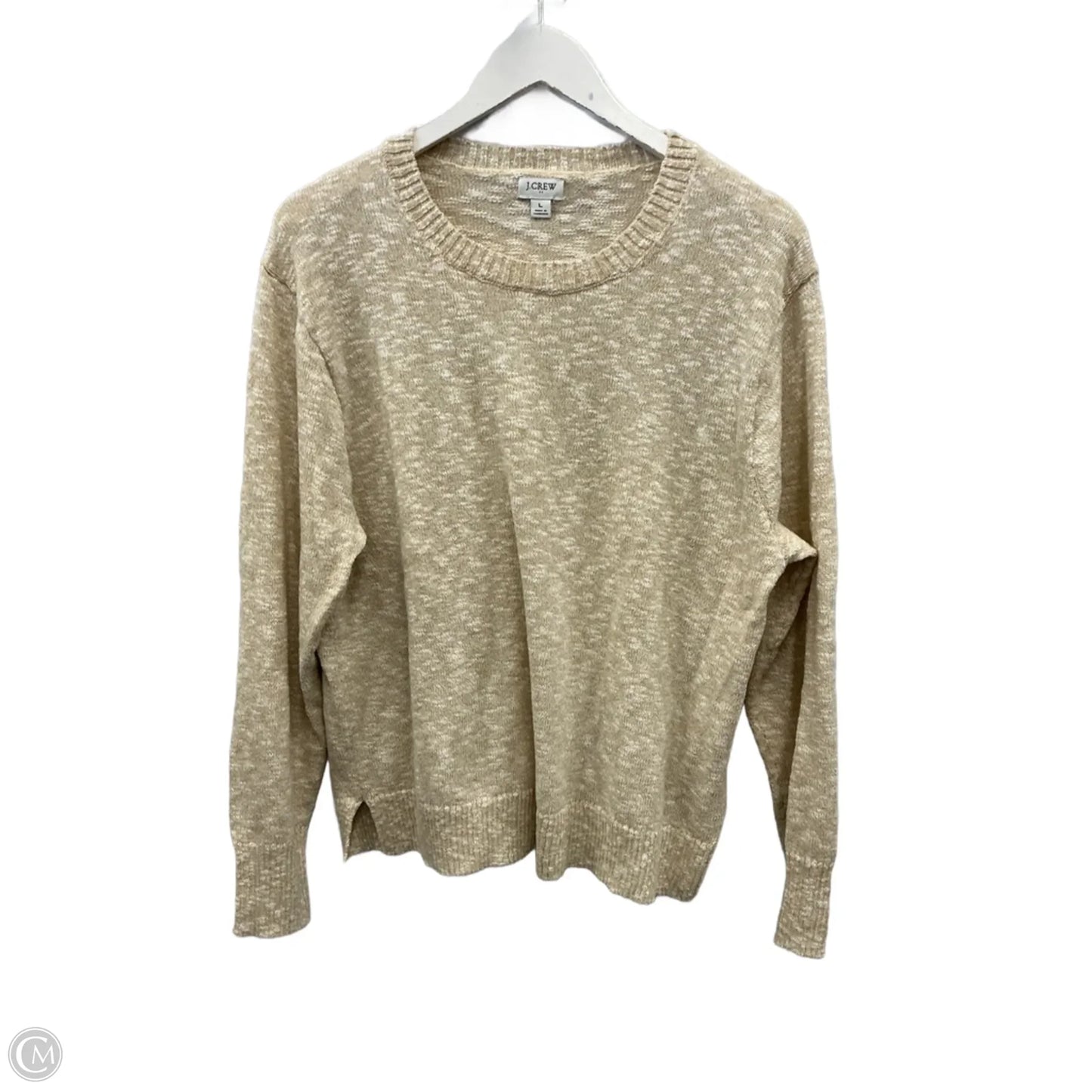 Sweater By J. Crew In Tan, Size: L