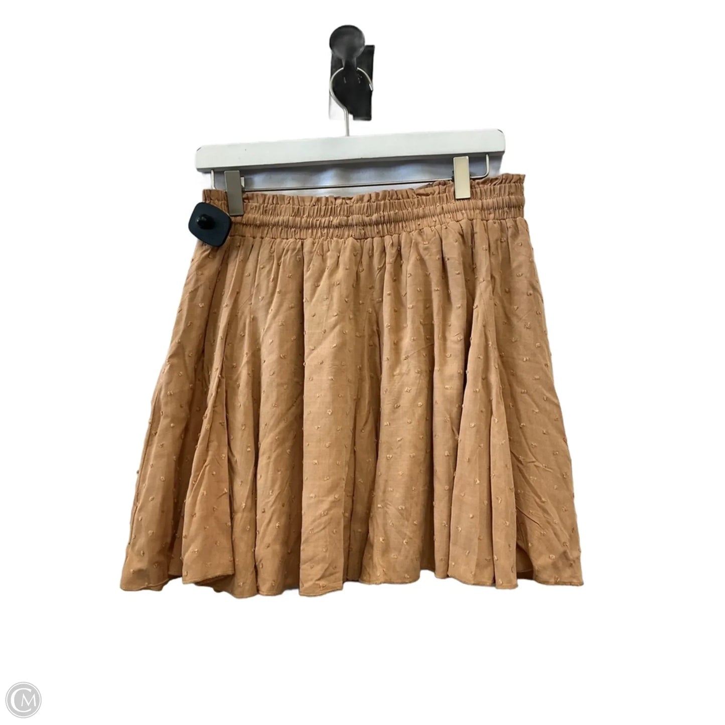 Skirt Mini & Short By Hem & Thread In Tan, Size: 12