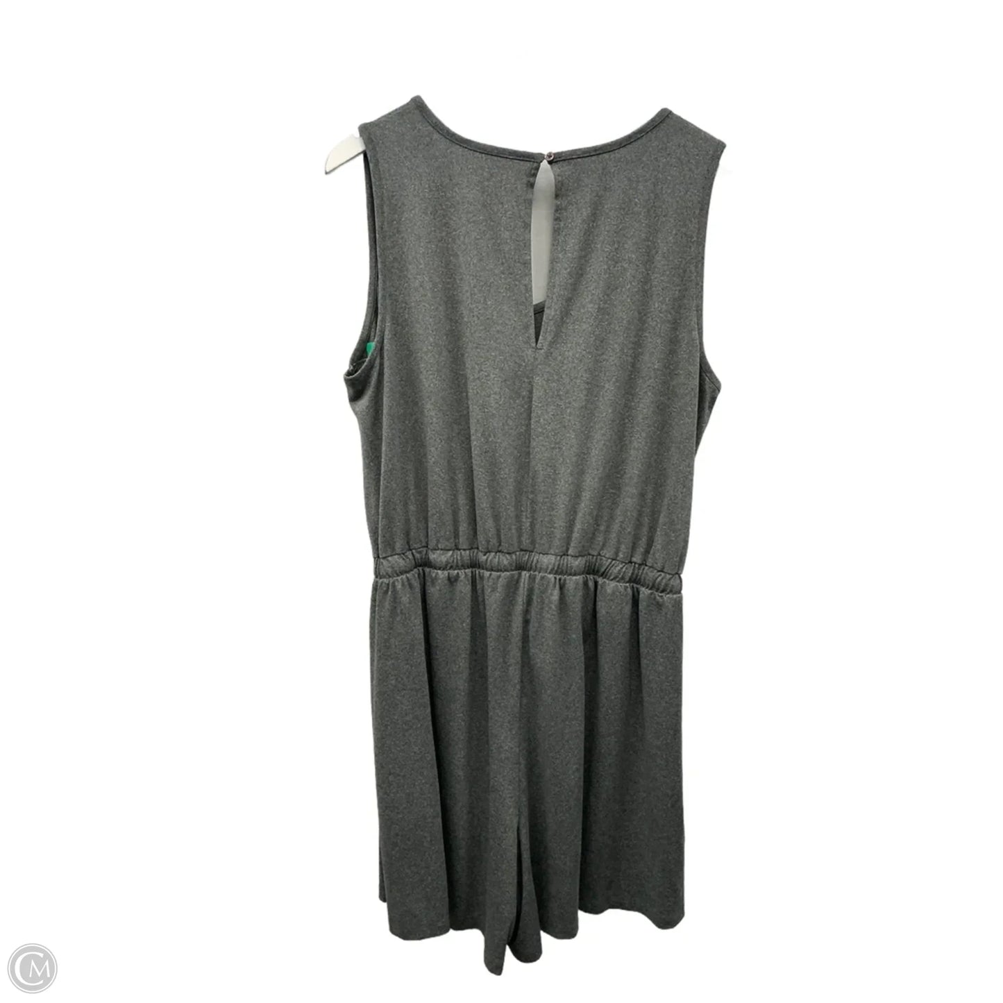 Romper By Livi Active In Grey, Size: 2x