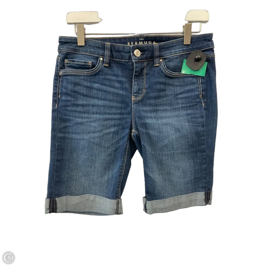 Shorts By White House Black Market In Blue Denim, Size: 2