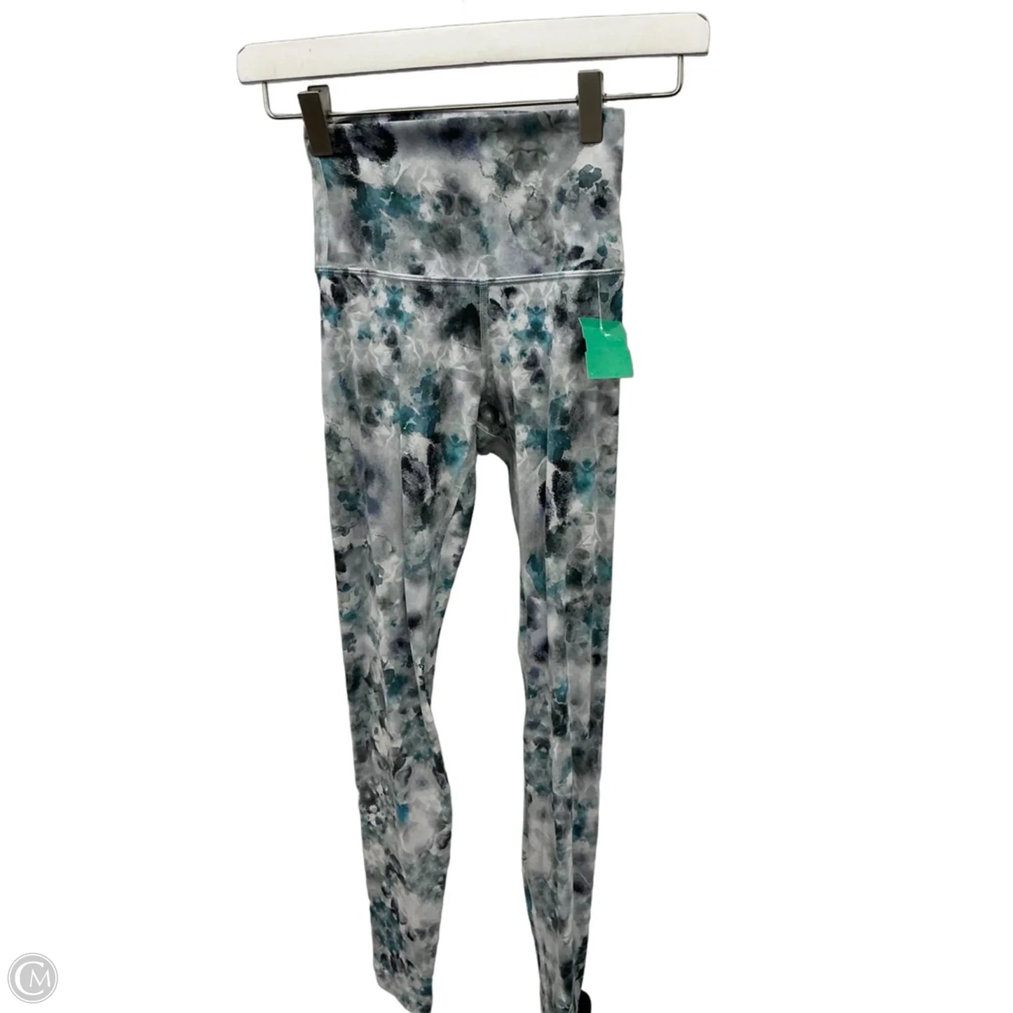 Athletic Leggings By Lululemon In Teal, Size: 0