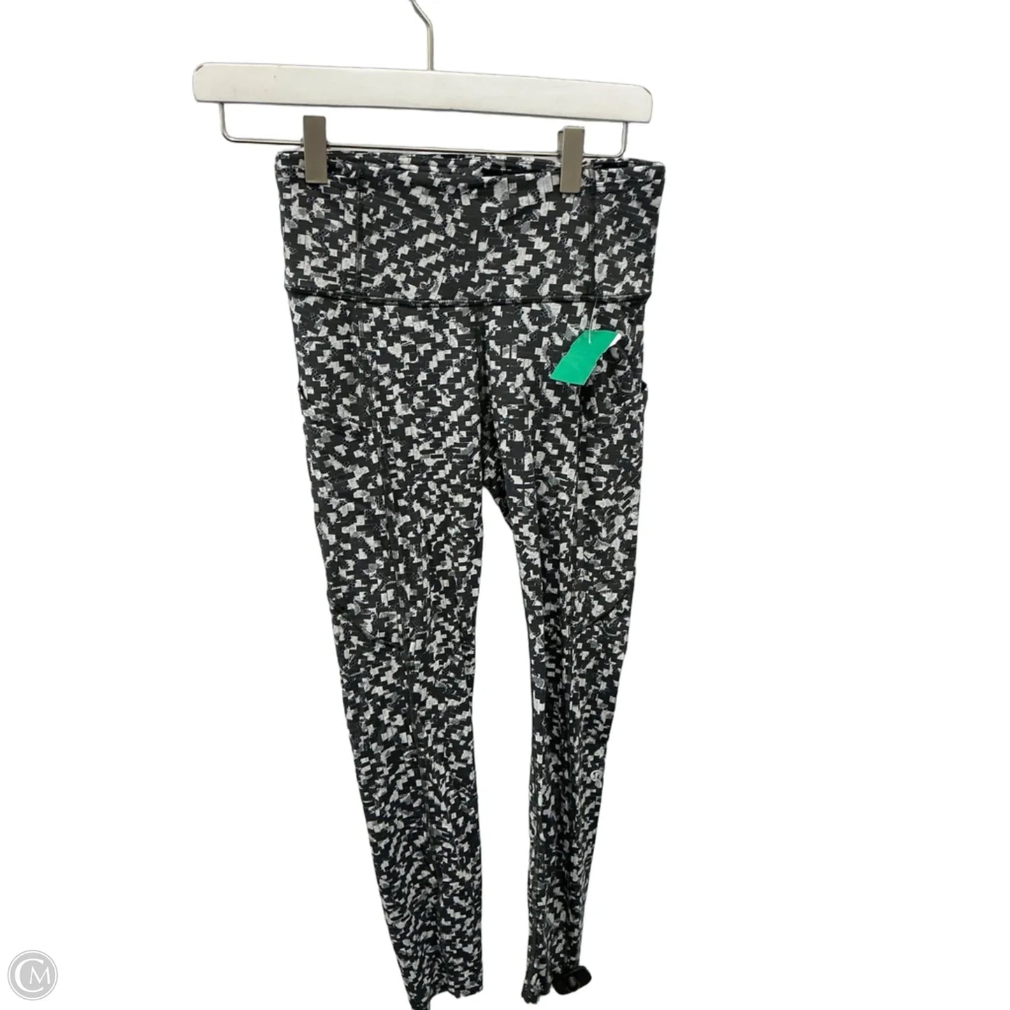 Athletic Leggings By Lululemon In Grey, Size: 4