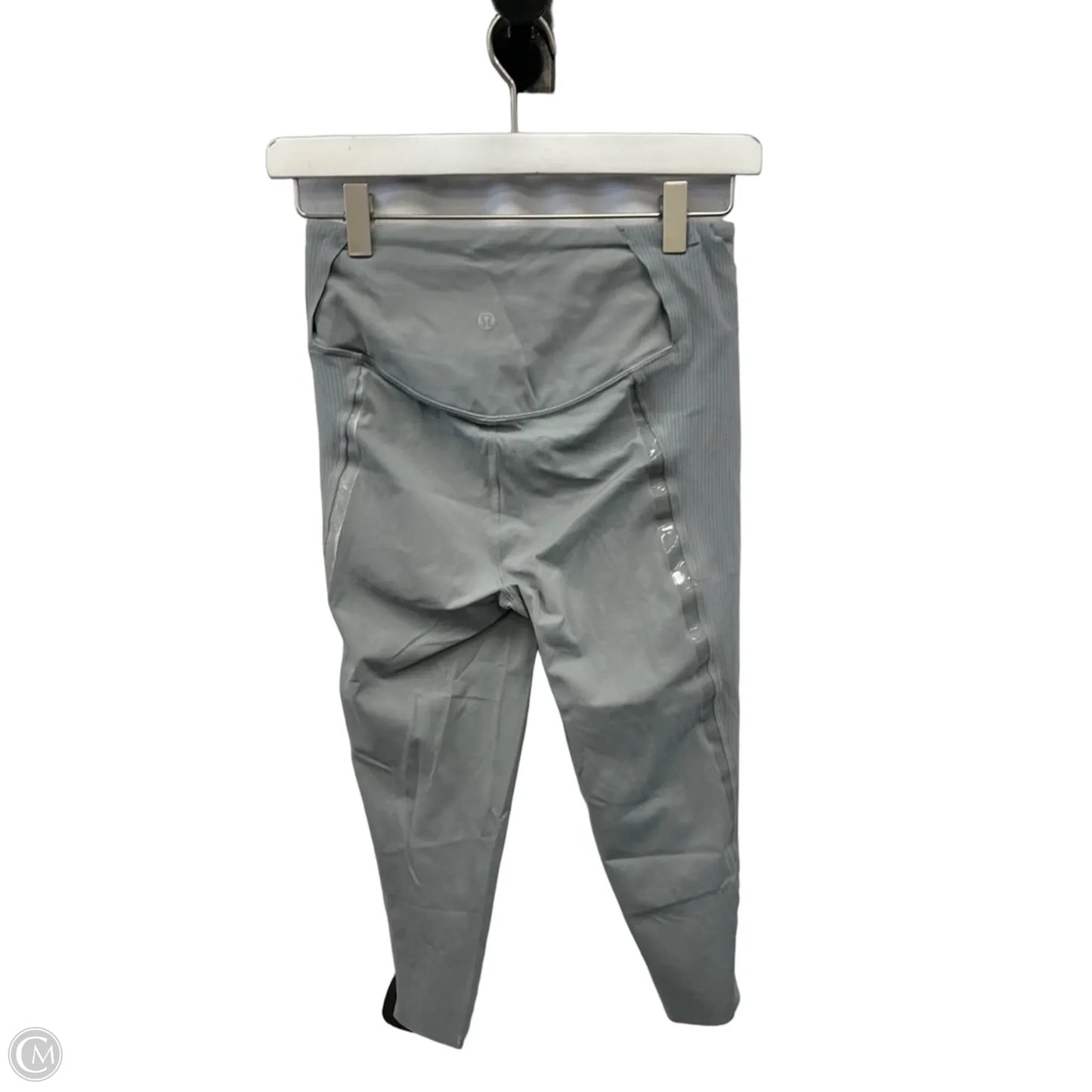 Athletic Capris By Lululemon In Grey, Size: 4