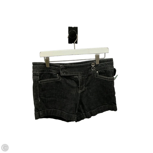 Shorts By White House Black Market In Black Denim, Size: 6